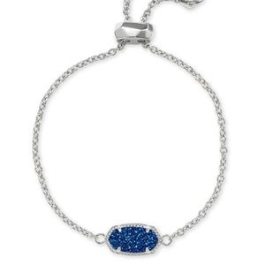 Kendra Scott Elaina Silver Adjustable Bracelet